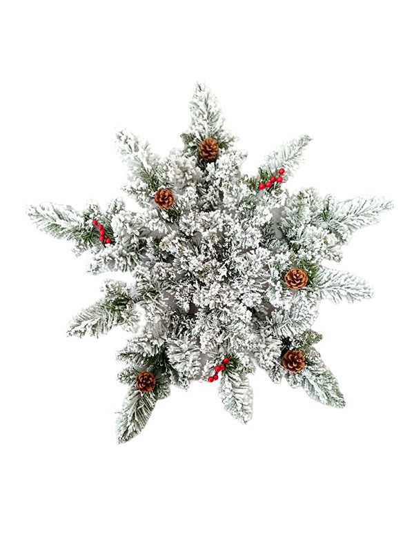 Andere speciale kerstversieringen in sneeuwvlokvorm-SWFL203502