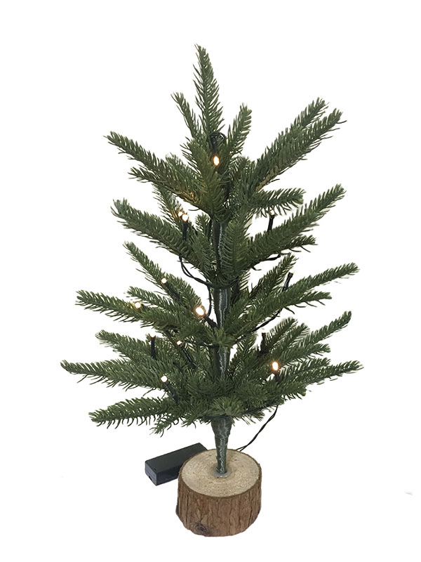 PE-serie - 40 cm kleine kerstboomkop en -voeten