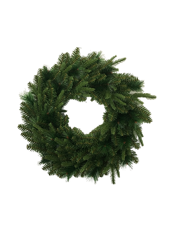 PVC PE dennennaald serie-60CM kerstkrans